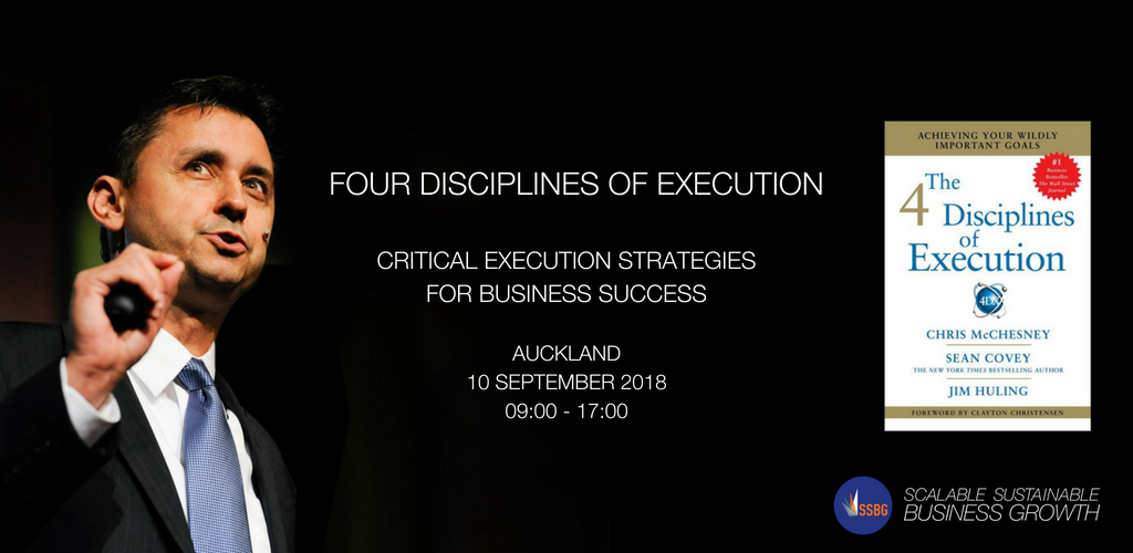 Four Disciplines of Execution Event